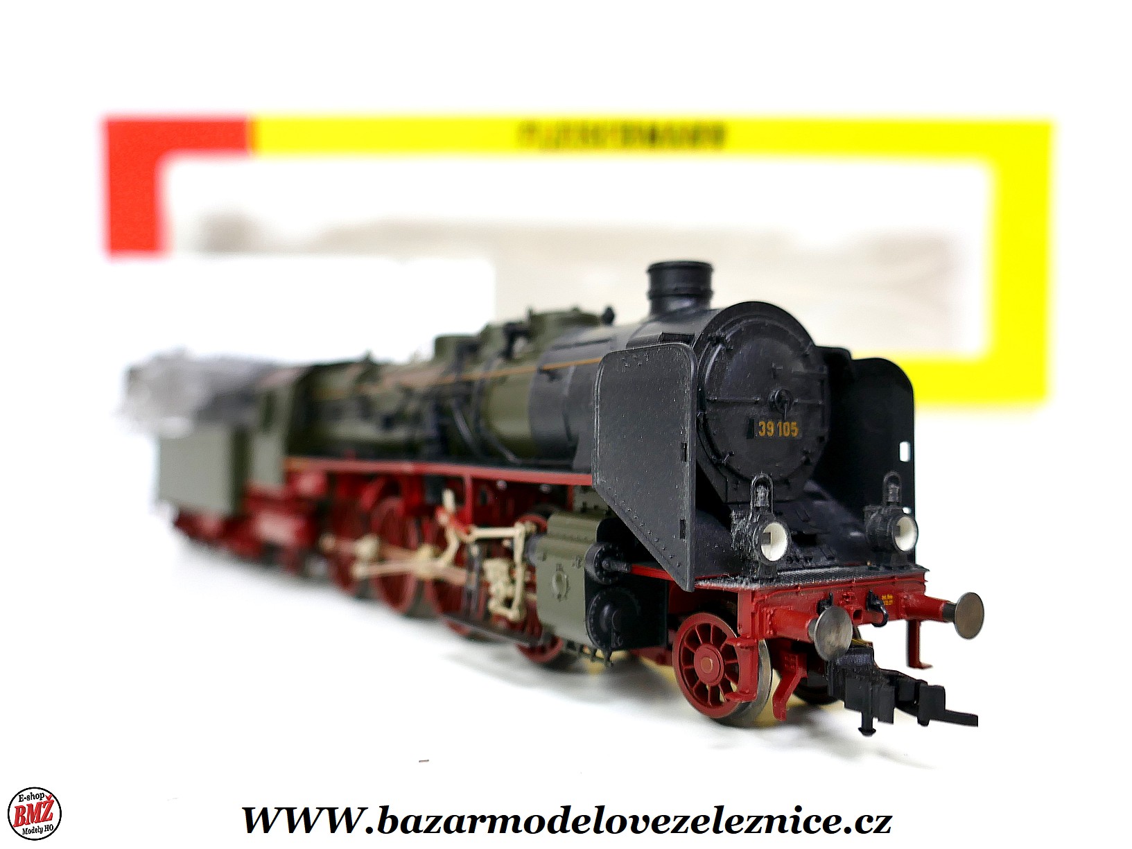 Fleischmann - DSS - Parní lokomotiva BR 39 DRG - HO
