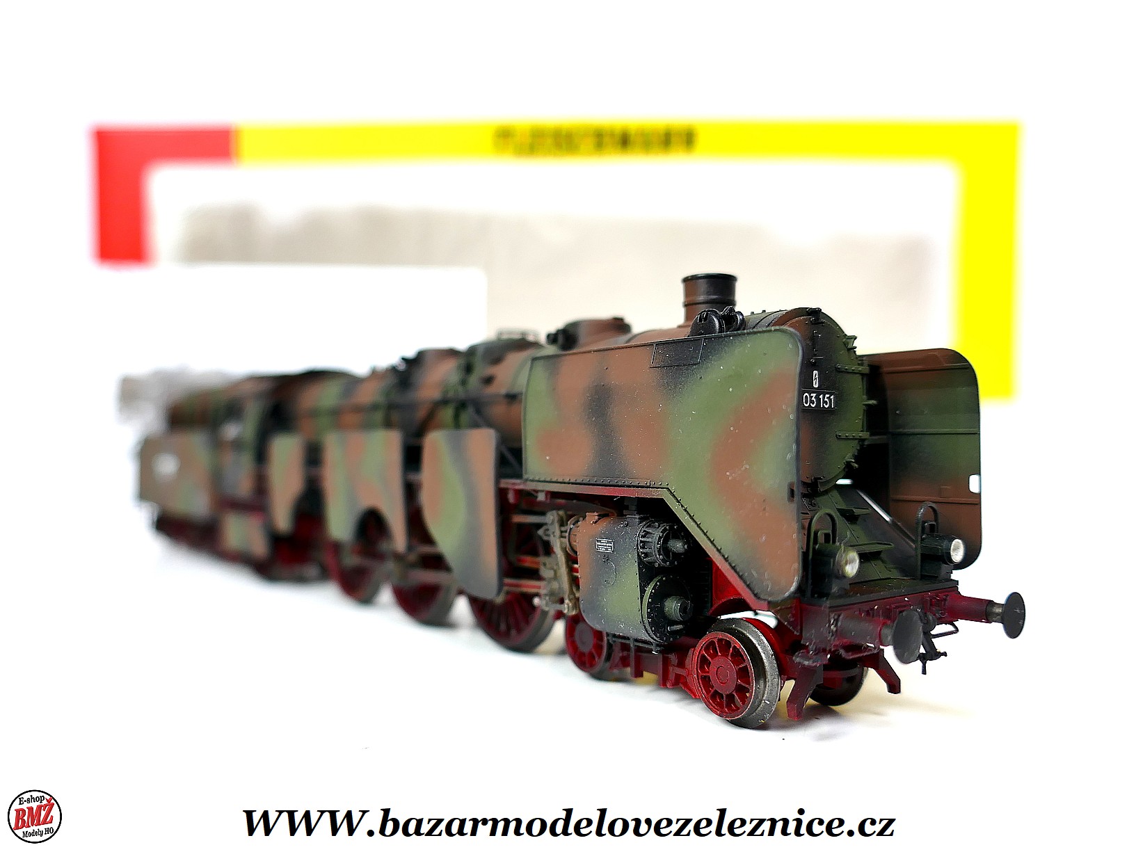 Fleischmann - DC - Parní lokomotiva BR 03 131 DR - HO