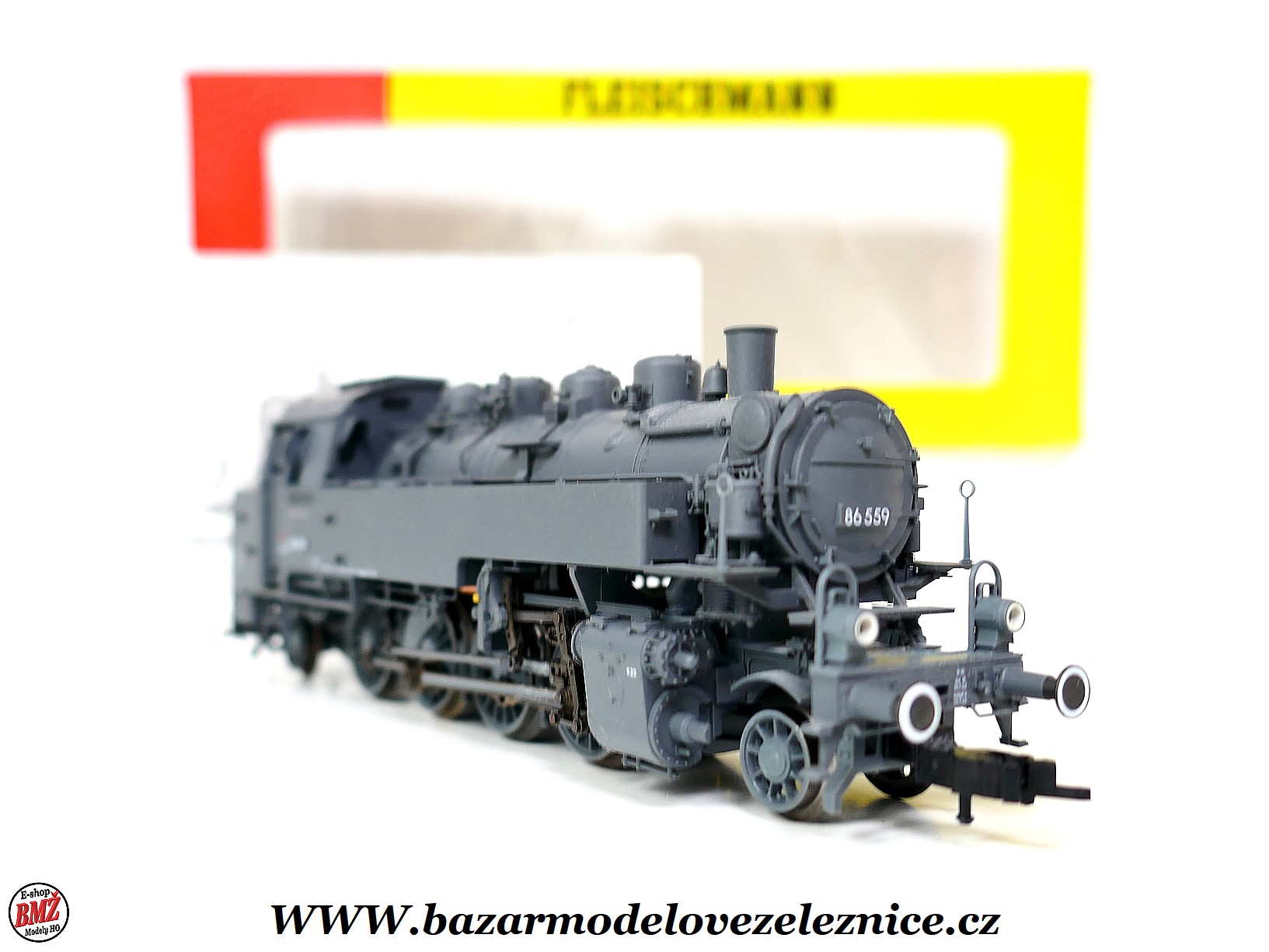 Fleischmann - DSS - Parní lokomotiva BR 86 559 DR - HO