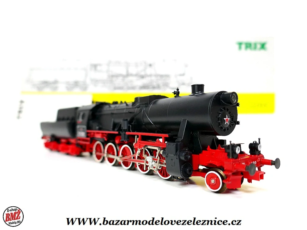 Trix - DSS - Parní lokomotiva BR 52 TE-5293 3915 SZD RZD - HO