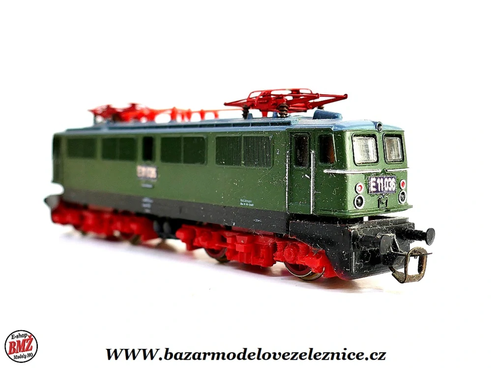 BTTB - Elektrická lokomotiva E 11 036 DR - TT