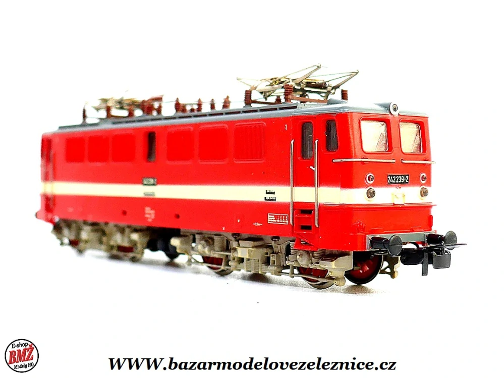 Piko DDR - DC - Elektrická lokomotiva E 242 239 DR - HO