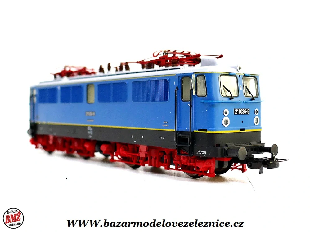 Nové Piko - DSS - Elektrická lokomotiva BR 211 036 DR- HO
