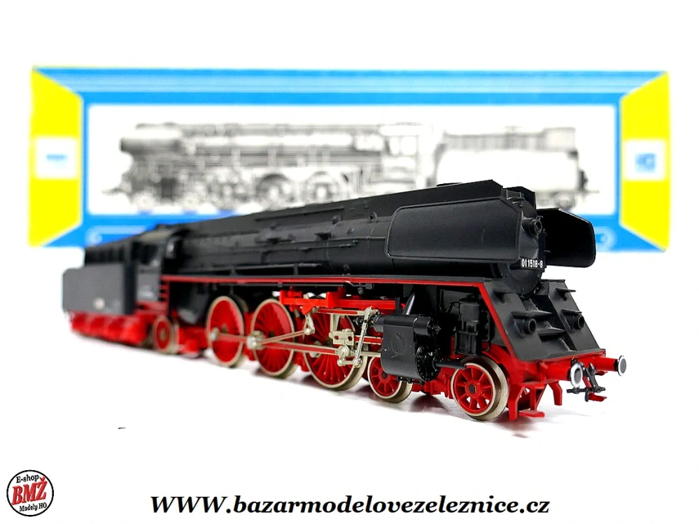 Piko DDR - DC - Parní lokomotiva BR 01 1518 DR - HO