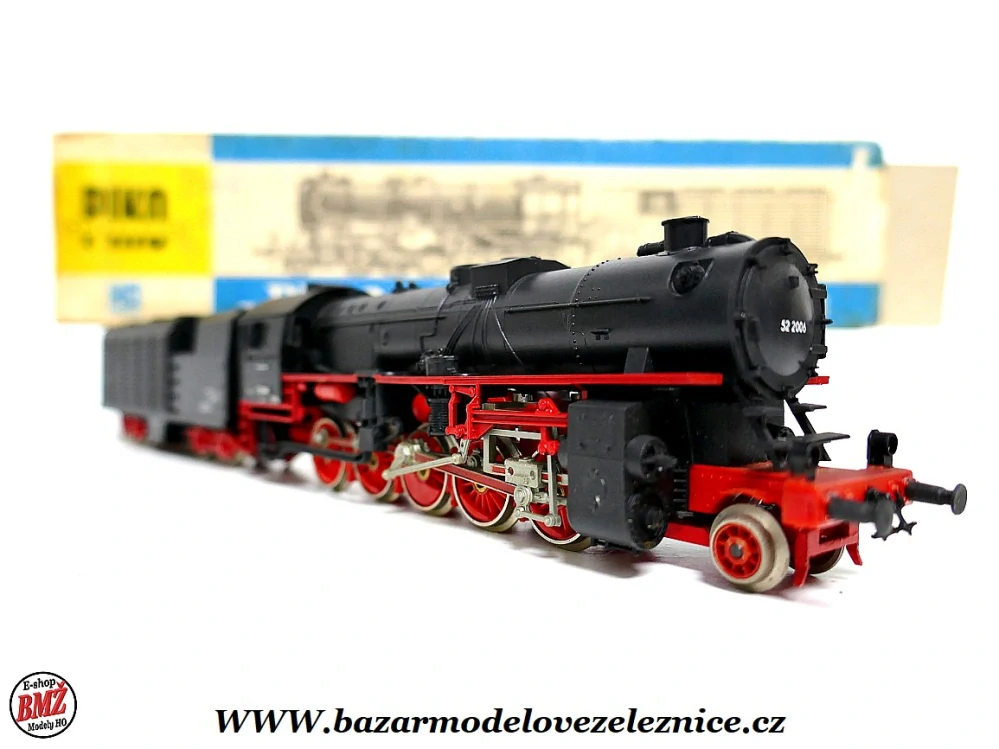 Piko DDR - DC - Parní lokomotiva BR 52 2006 DR - HO
