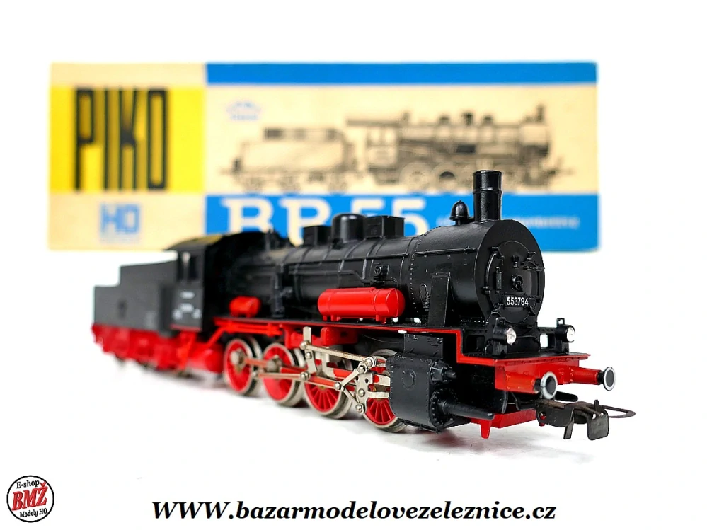 Piko DDR - DC - Parní lokomotiva BR 55 3784 DR - HO