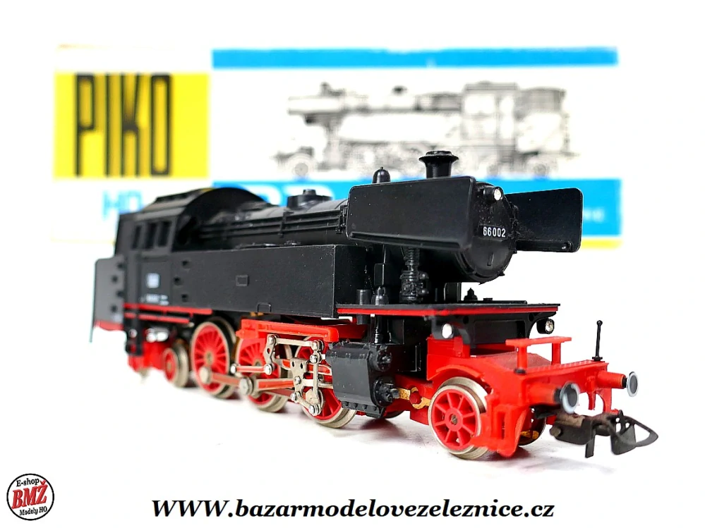Piko DDR - DC - Parní lokomotiva BR 66 002 DB - HO