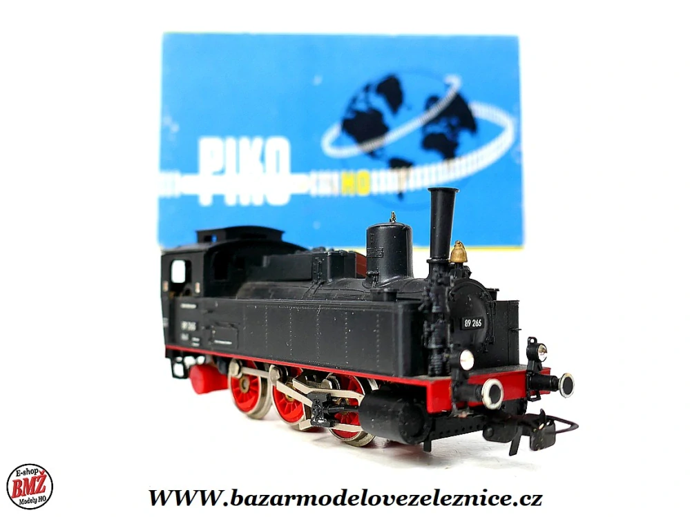 Piko DDR - DC - Parní lokomotiva BR 89 262 DR - HO
