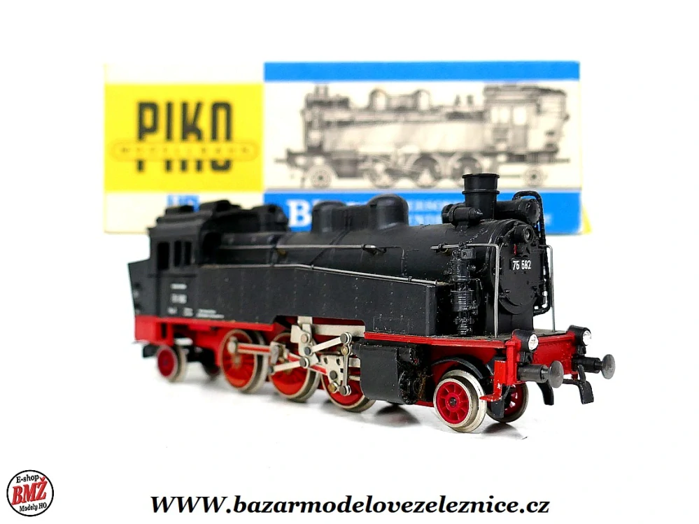 Piko DDR - DC - Parní lokomotiva BR 75 582 DR - HO