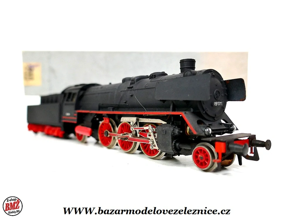 Piko DDR - DC - Parní lokomotiva BR 23 001 DR - HO