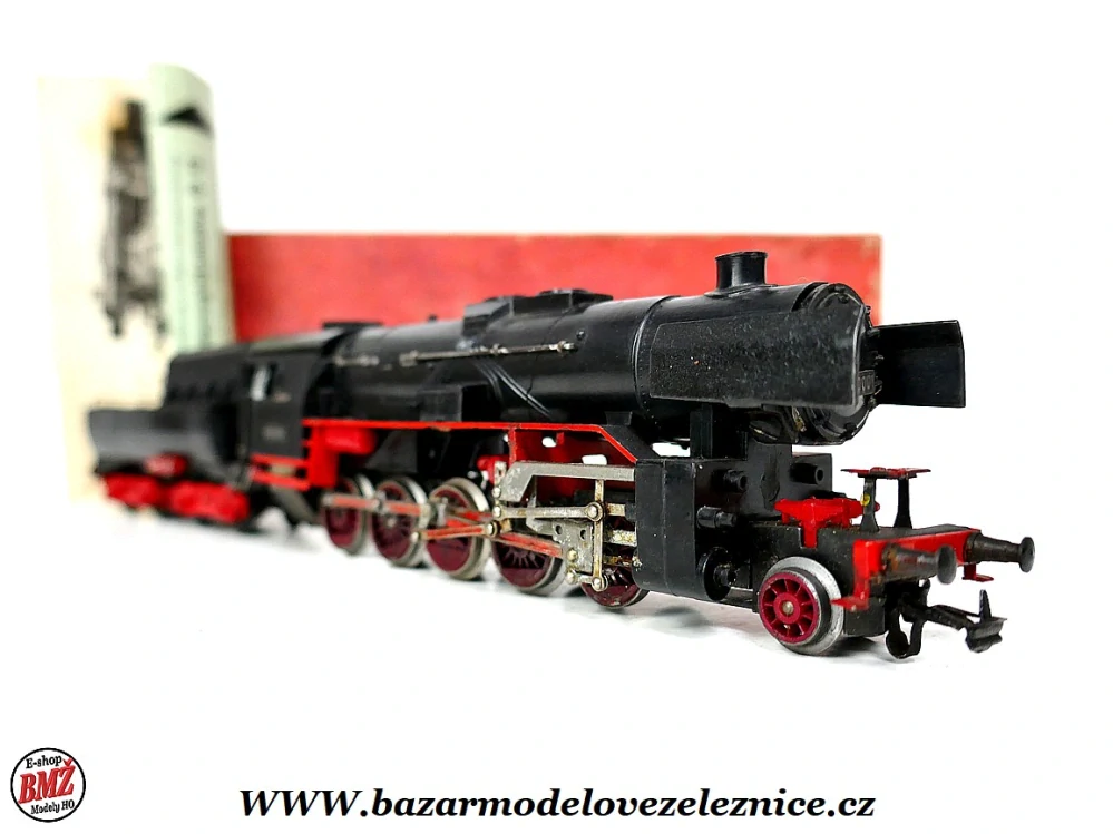 Piko DDR/ Gutzold - DC - Parní lokomotiva BR 42 0001 DR černá lesklá - HO