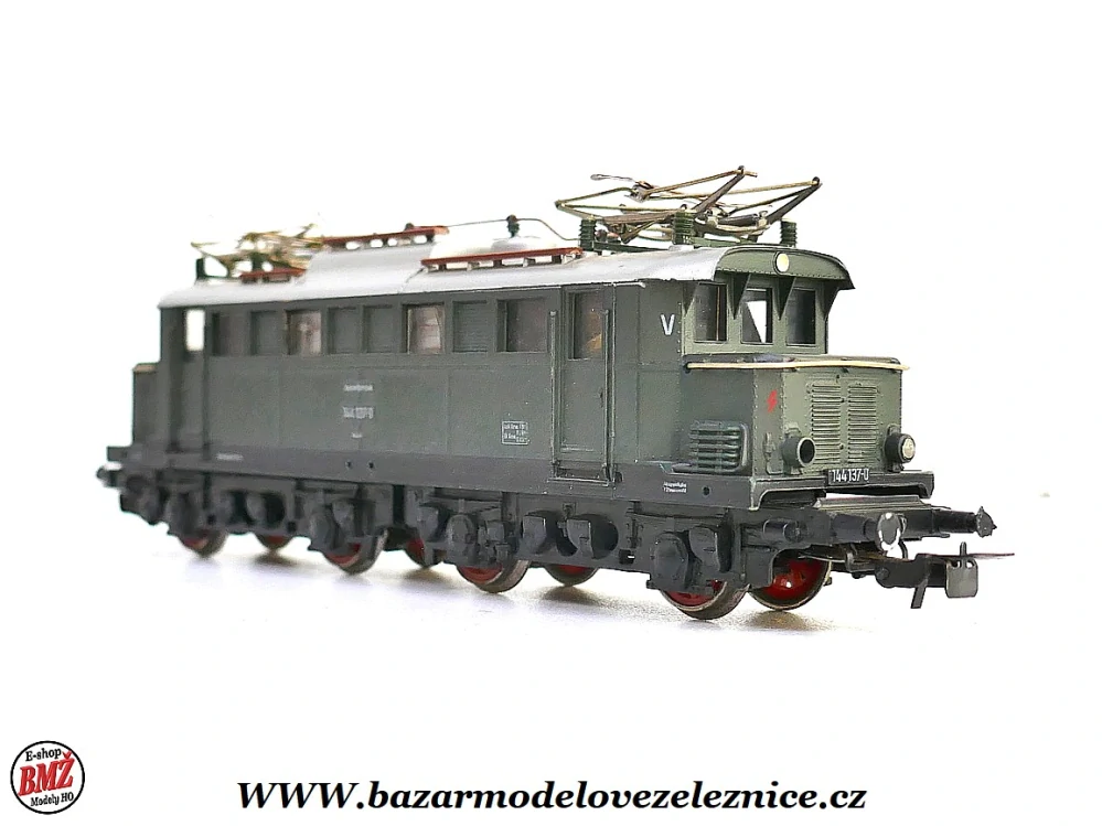 Piko DDR - DC - Elektrická lokomotiva E 144 137 DR - HO