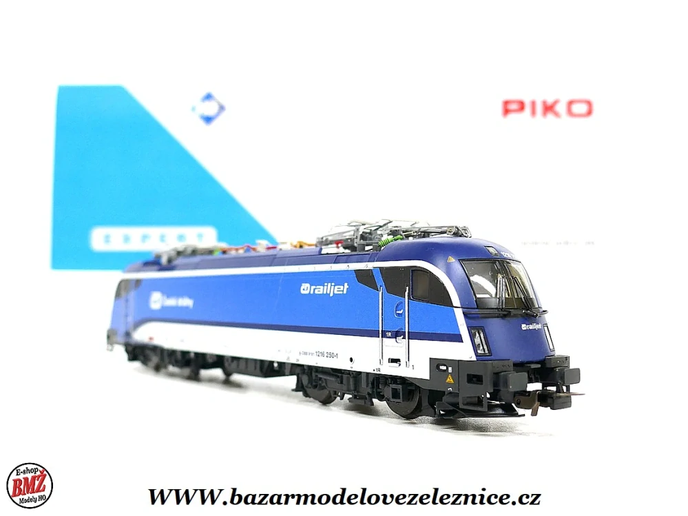 Piko Expert - DCC + ZVUK - Elektrická lokomotiva Taurus Railjet 1216 ČD - HO