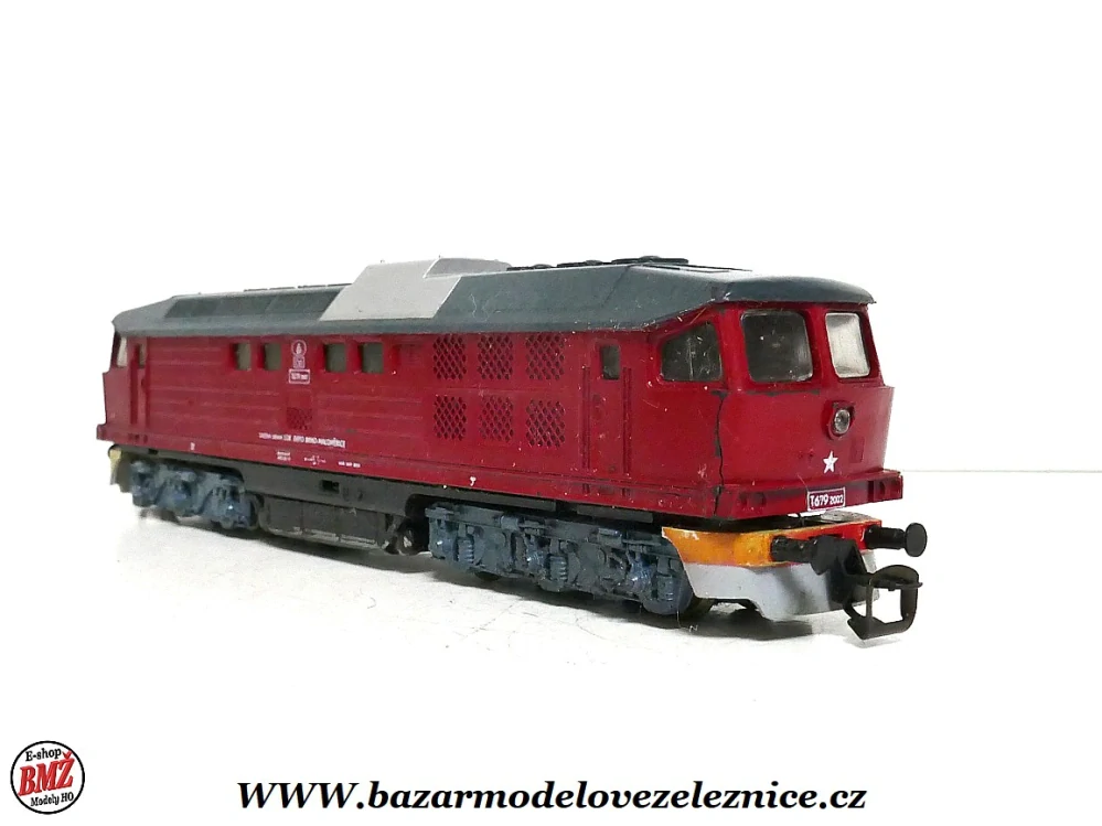 BTTB - Dieselová lokomotiva T 679 2002 ČSD - TT