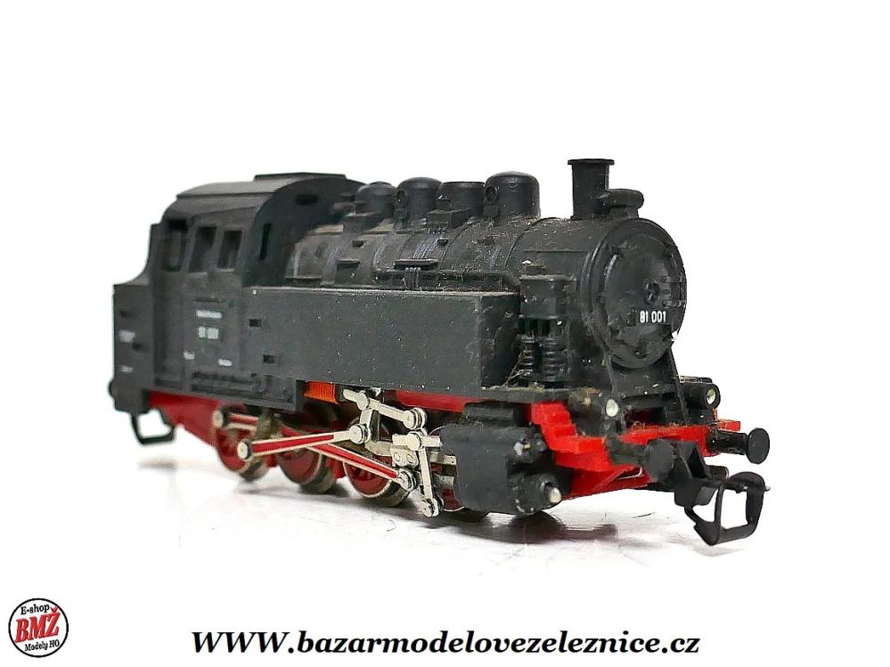 BTTB - Parní lokomotiva BR 81 001 DR - TT