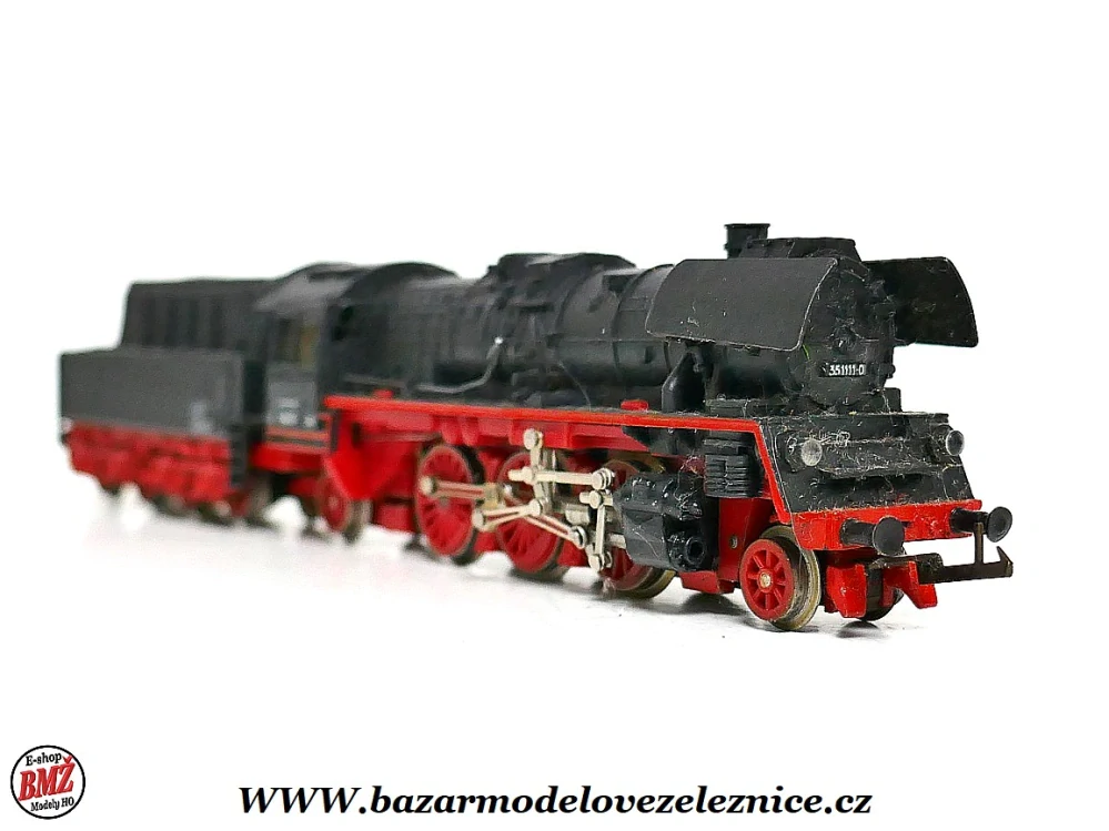 BTTB - Parní lokomotiva BR 35 1111 DR - TT