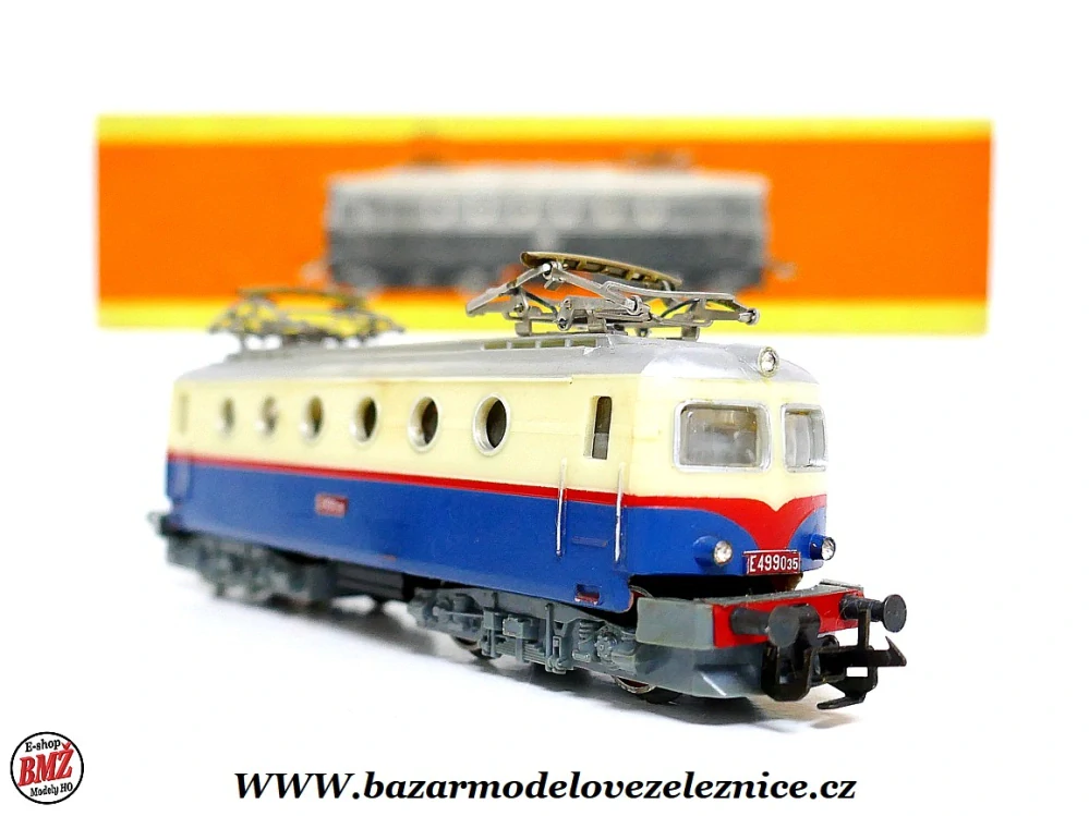 Zeuke - Elektrická lokomotiva E 499 001 ČSD - TT
