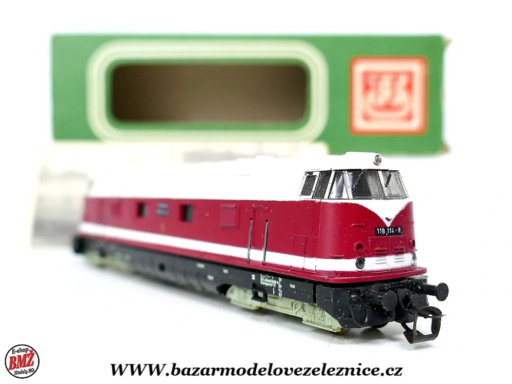 BTTB - Dieselová lokomotiva BR 118 114 DR- TT