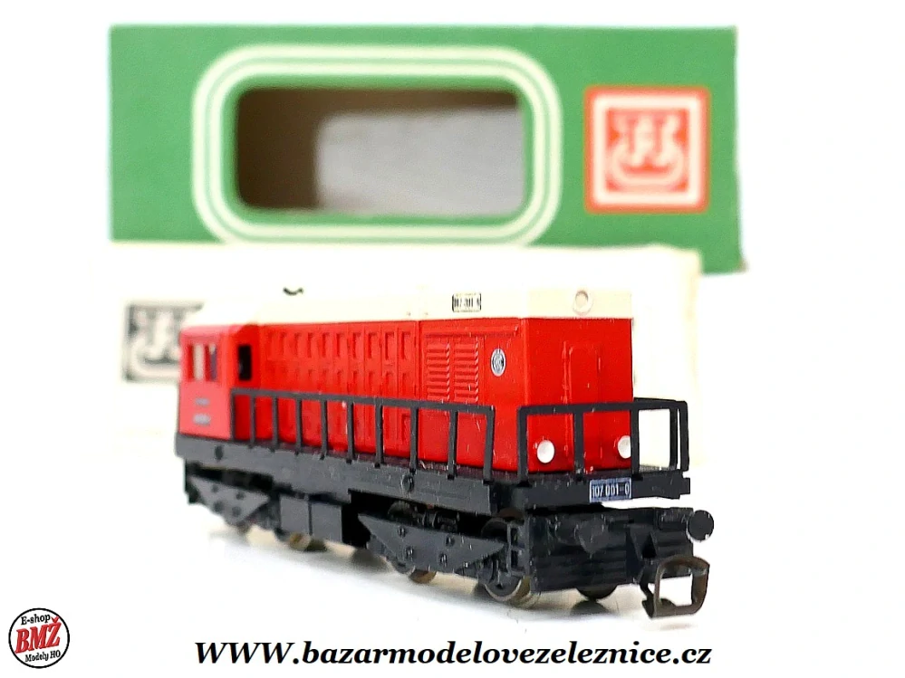 BTTB - Dieselová lokomotiva BR 107 001 DR - TT