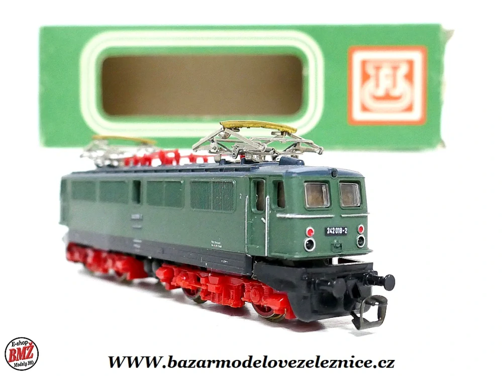 BTTB - Elektrická lokomotiva BR 242 018 DR - TT