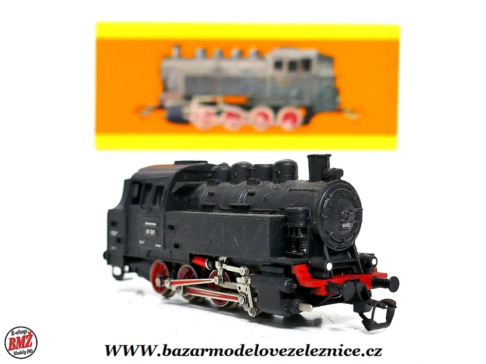 Zeuke - DC - Parní lokomotiva BR 81 001 DR - TT