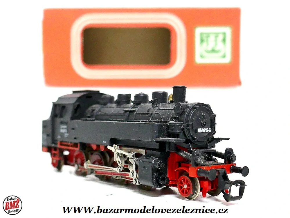 BTTB - Parní lokomotiva BR 86 1615 DR - TT