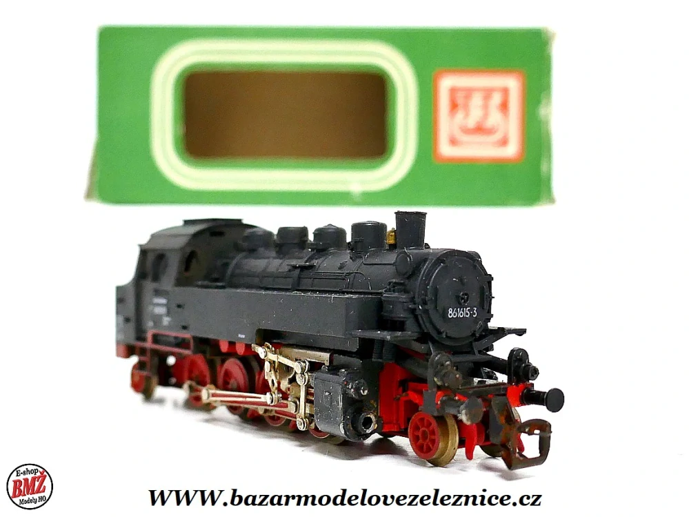 BTTB - Parní lokomotiva BR 86 1615 DR - TT