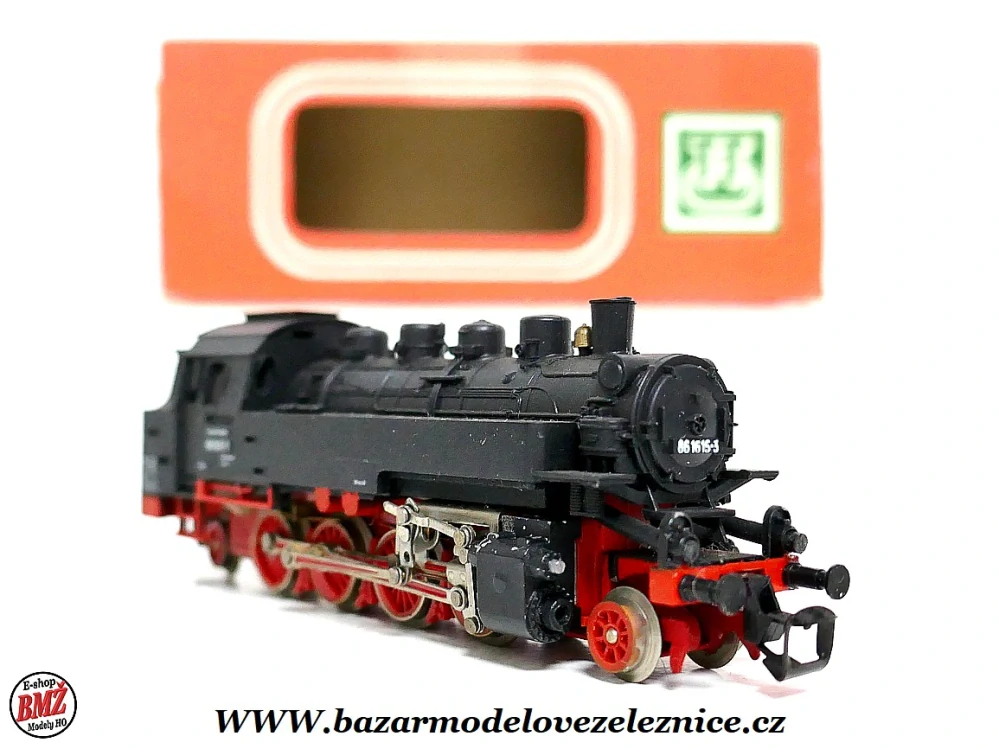 BTTB - Parní lokomotiva BR 86 1615 DR - TT