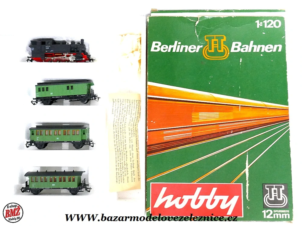 BTTB - Set BR 92 DR + 3 os. vozy - TT