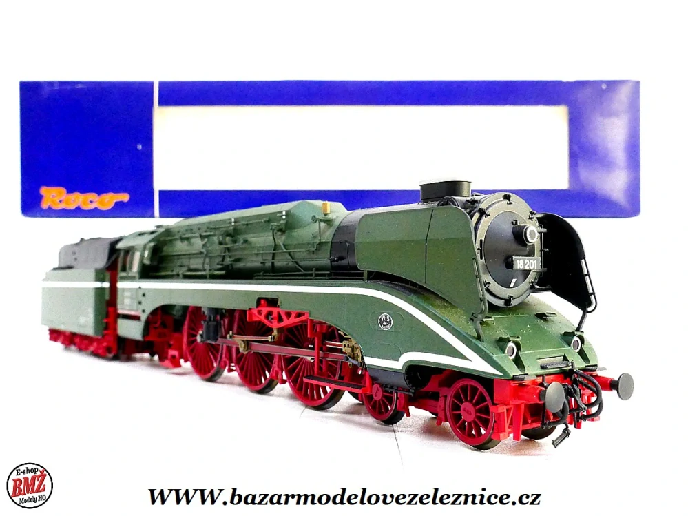 Roco -DSS - Parní lokomotiva BR 18 201 - HO