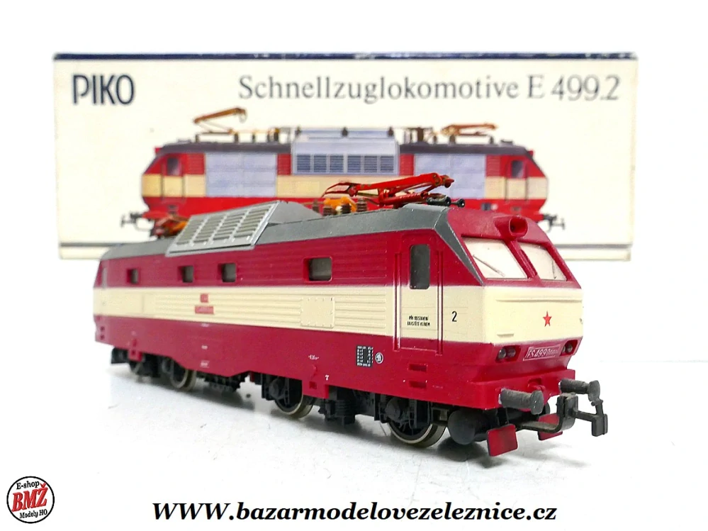 PIKO DDR - DC - Elektrická lokomotiva ES 499 ČSD -HO