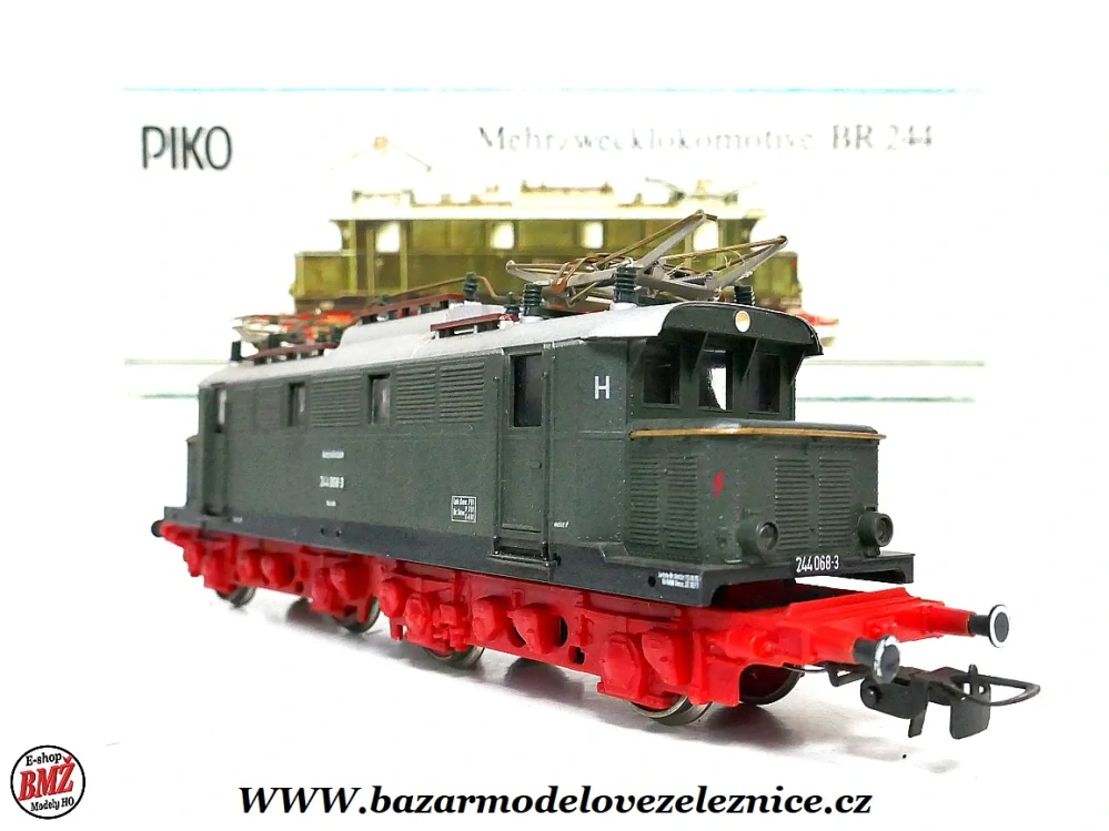 PIKO DDR - DC - Elektrická lokomotiva BR 244 068 DR -HO
