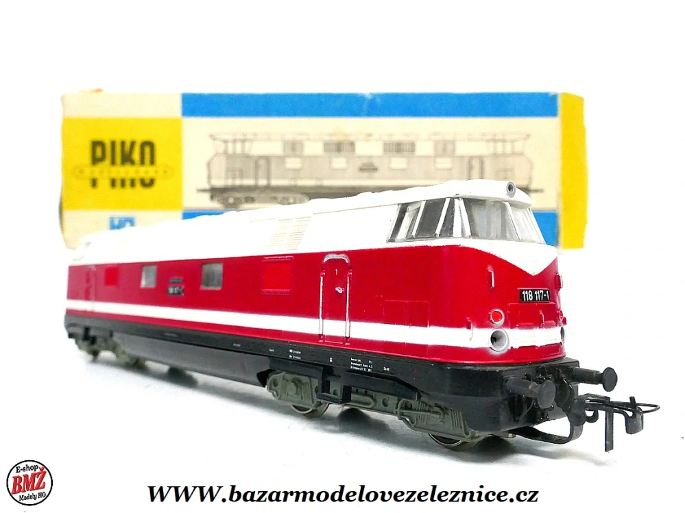 Piko DDR - DC - Dieselová lokomotiva BR 118 117 DR - HO