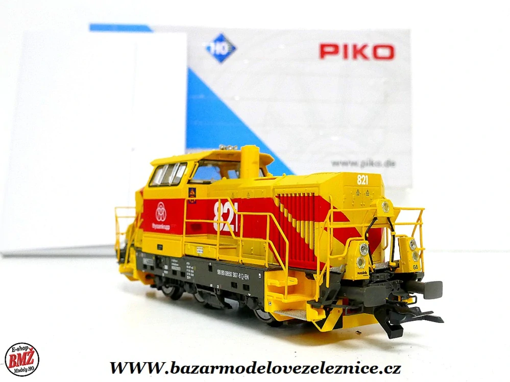 Nové Piko - DCC - Dieselová lokomotiva G 6 Thyssenkrupp - HO