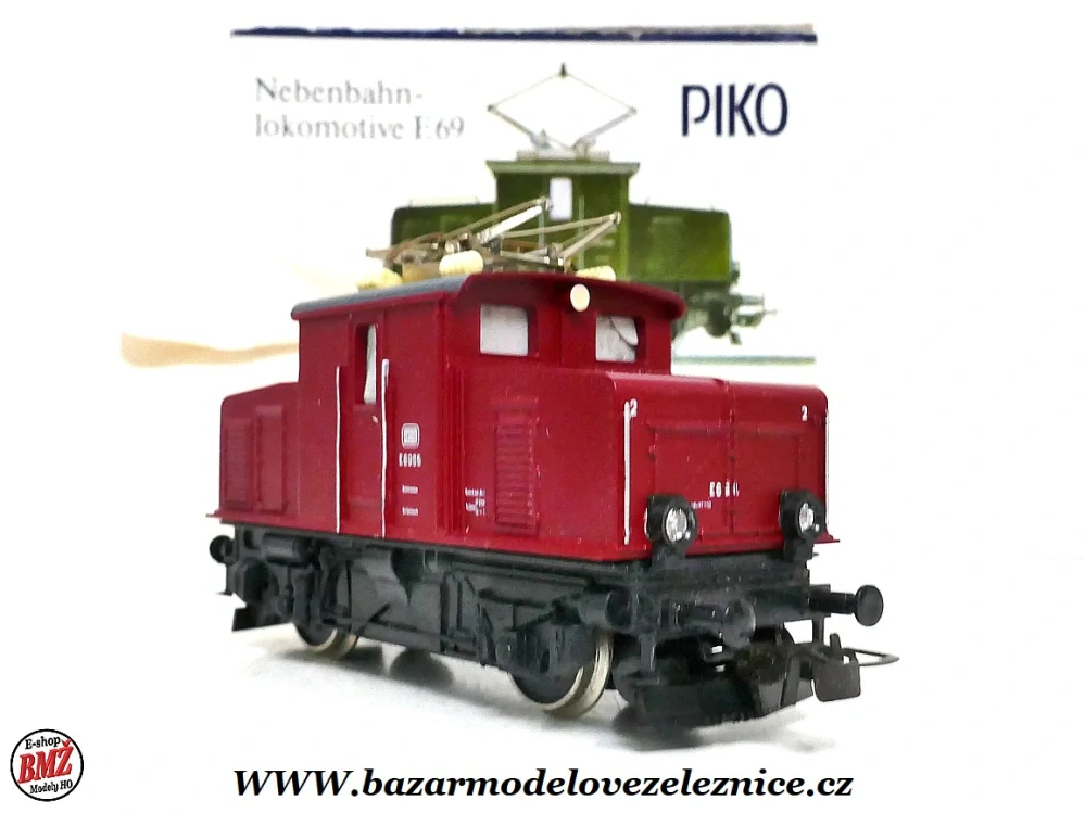 PIKO DDR - DC - Elektrická lokomotiva E 69 05 DB -HO