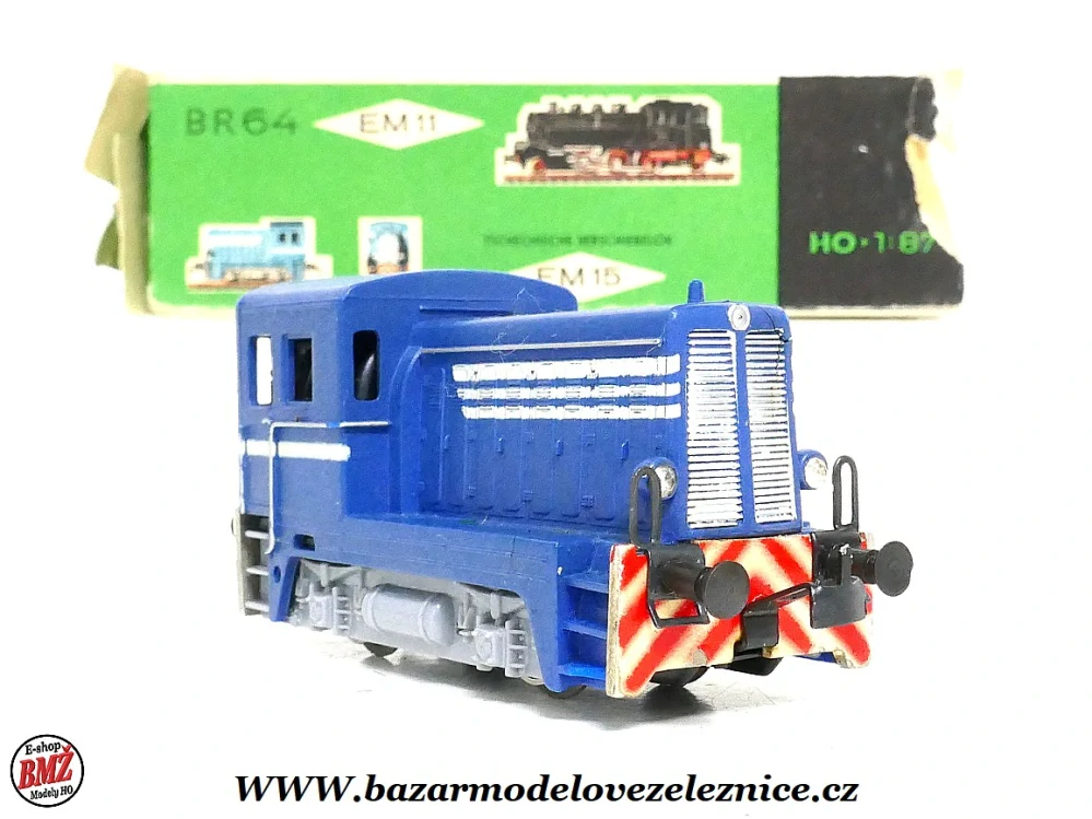 PIKO DDR - DC - Dieselová lokomotiva BN 150 ČSD - HO