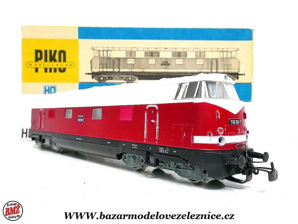 Piko DDR - DC - Dieselová lokomotiva BR 118 181 DR - HO