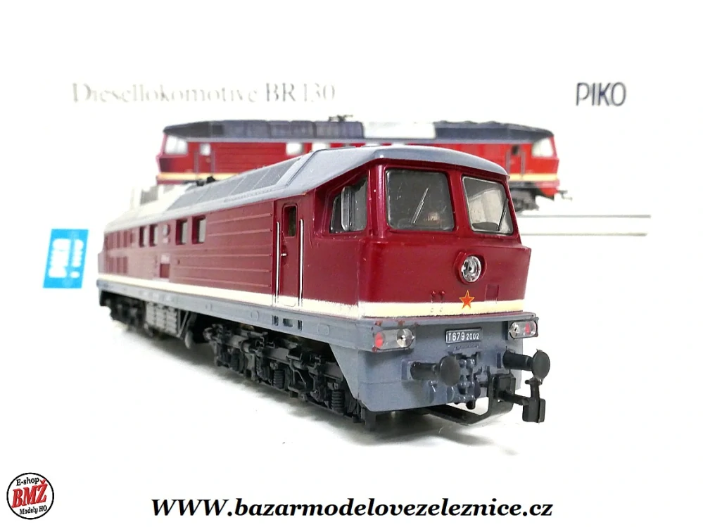 Piko DDR - Dieselová lokomotiva T 679 ČSD - HO