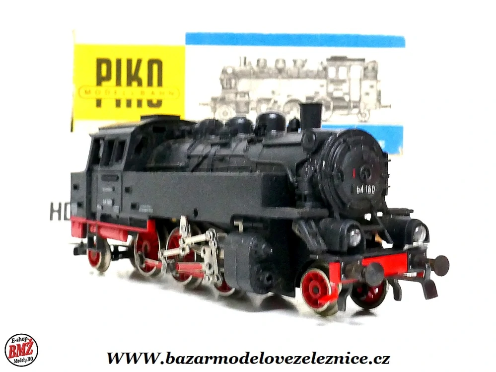 Piko DDR - DC - Parní lokomotiva BR 64 180 DR - HO