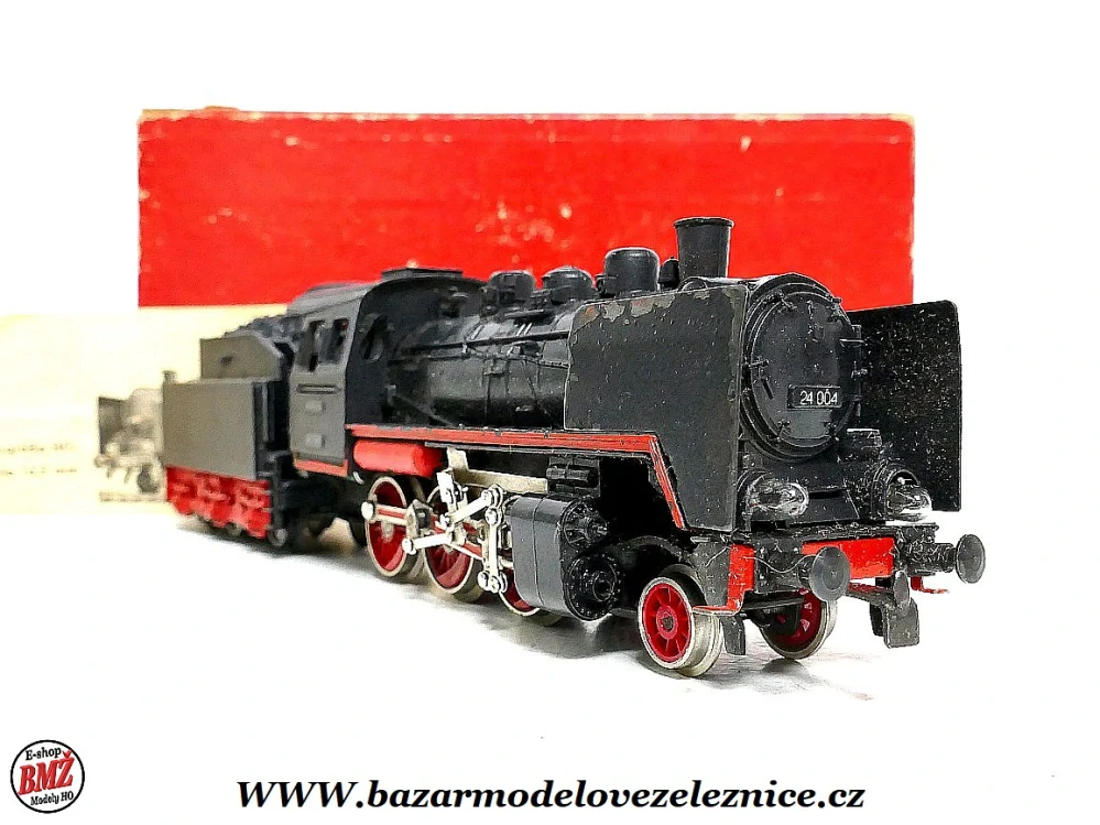 Piko DDR - DC - Parní lokomotiva BR 24 004 DR - HO