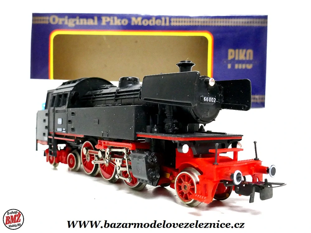 Piko DDR - DC - Parní lokomotiva BR 66 002 DB - HO