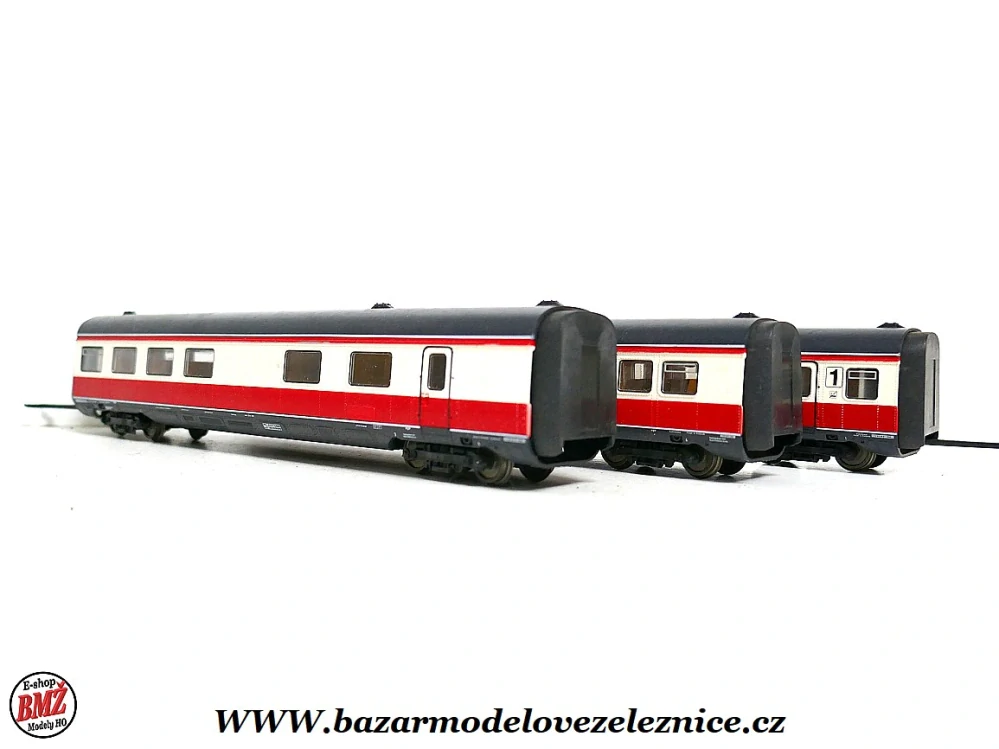Roco - Set 3 osobních vozů VT11 Max Libermann TEE - HO