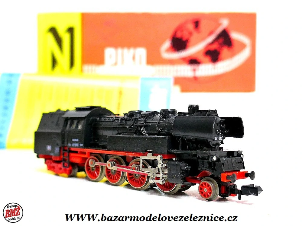 Piko DDR - Parní lokomotiva BR 65 1010 DR - N