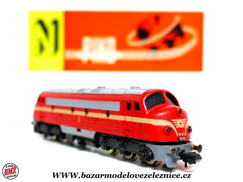 Piko DDR - DC - Dieselová lokomotiva M 61 007 MÁV - N