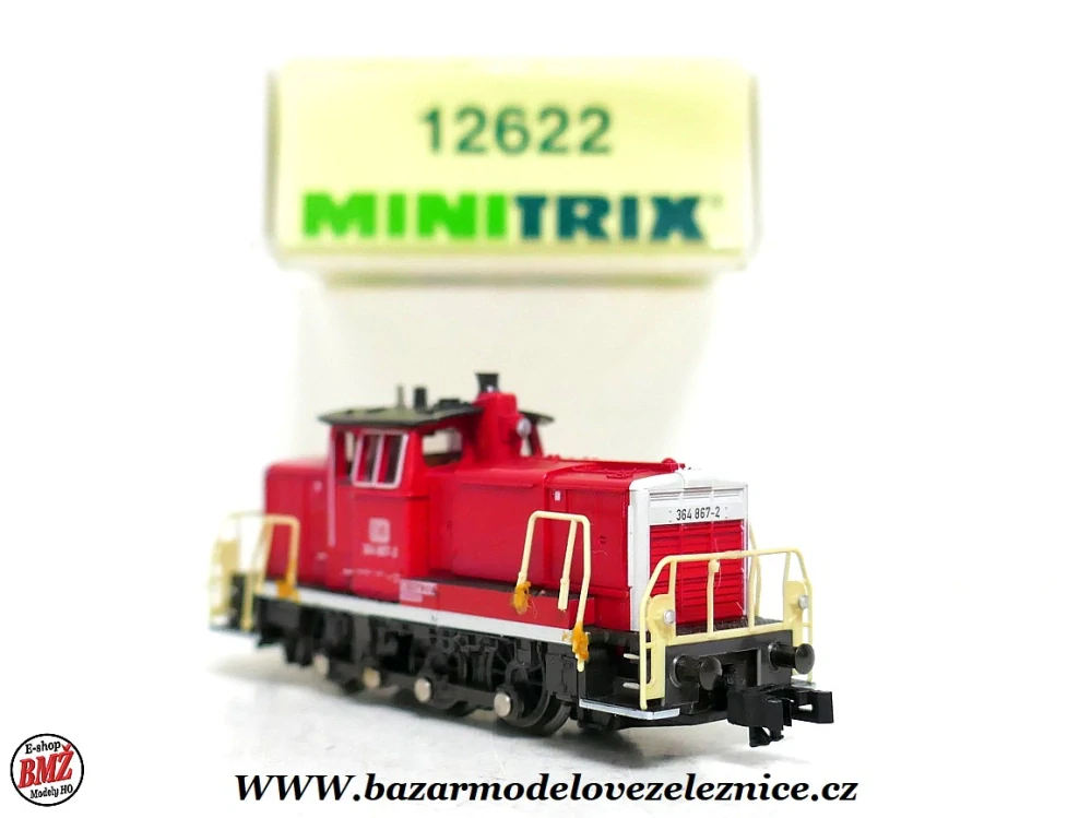 Minitrix - DC - Dieselová lokomotiva BR 364 867 DB - N