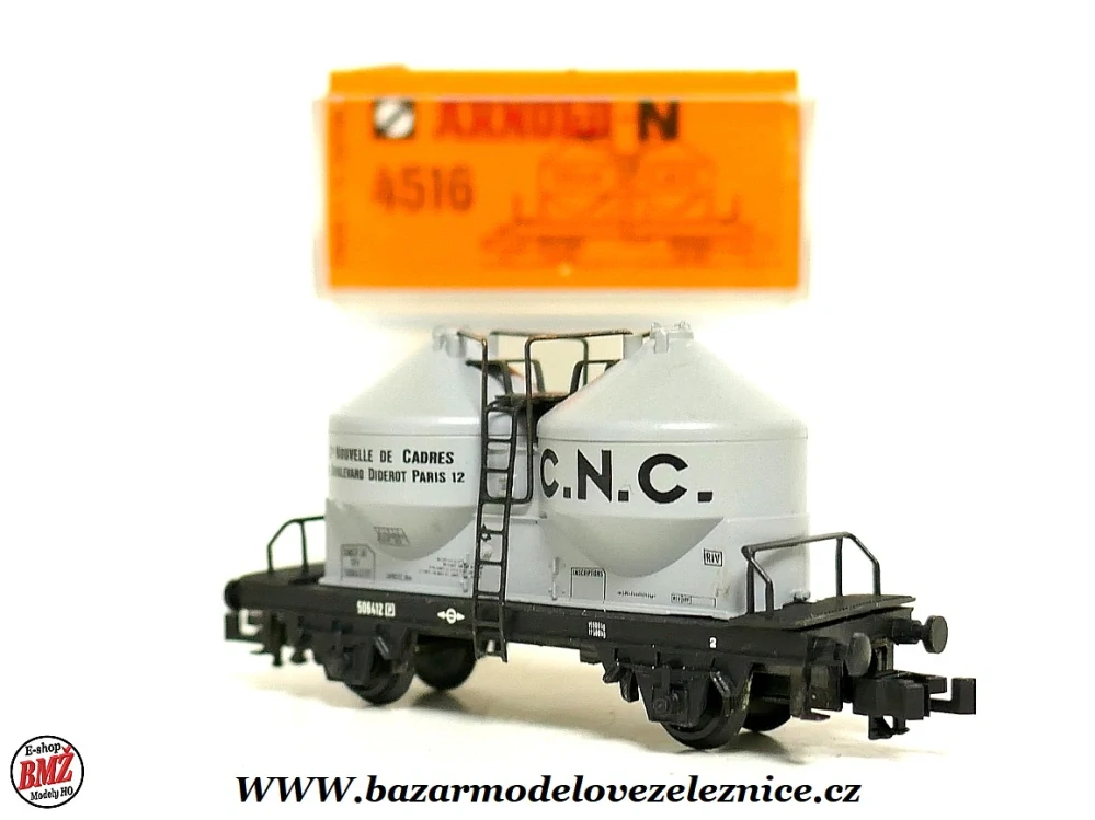 Arnold - Vůz na cement SNCF - N