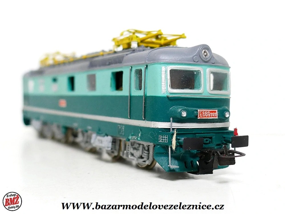 Maloserie - DC - Elektrická lokomotiva E 669 1121 ČSD - HO