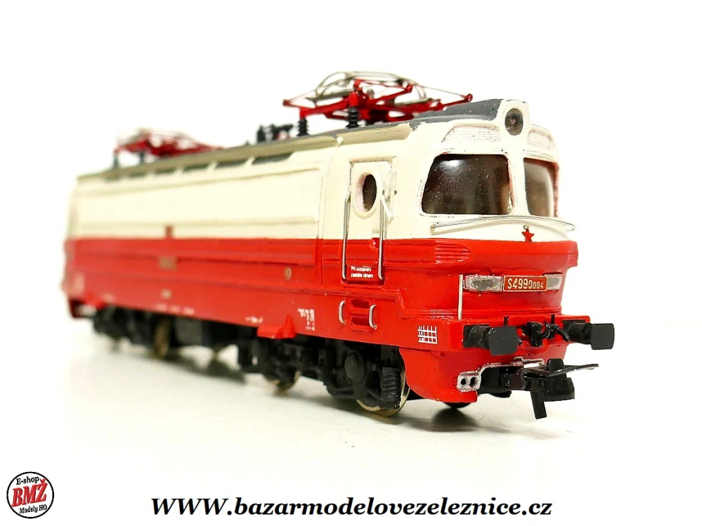 Maloserie - DC - Elektrická lokomotiva S 499 004 ČSD - HO
