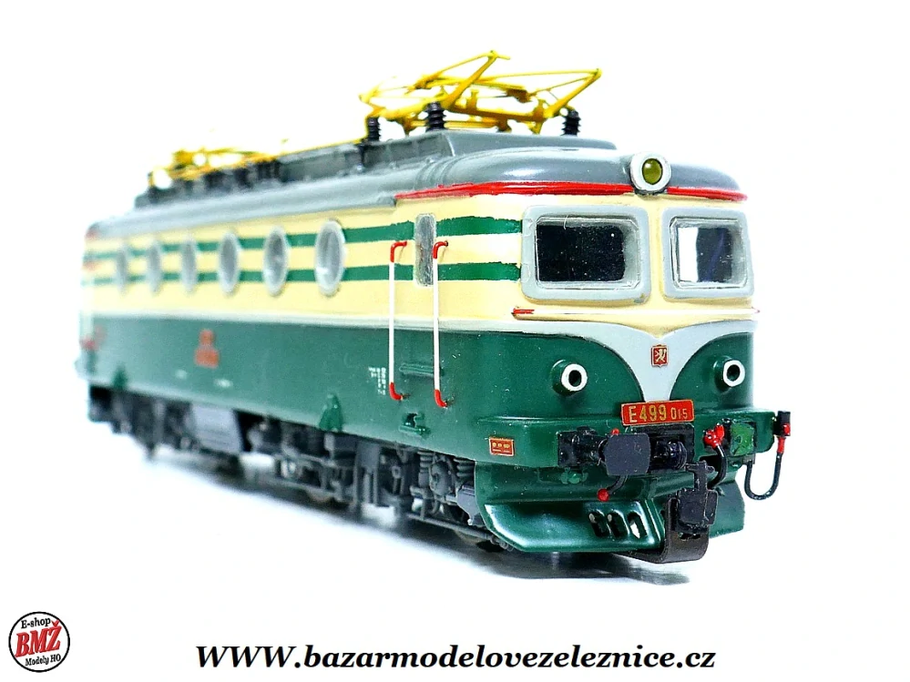 Maloserie - DC - Elektrická lokomotiva E 499 015 ČSD - HO