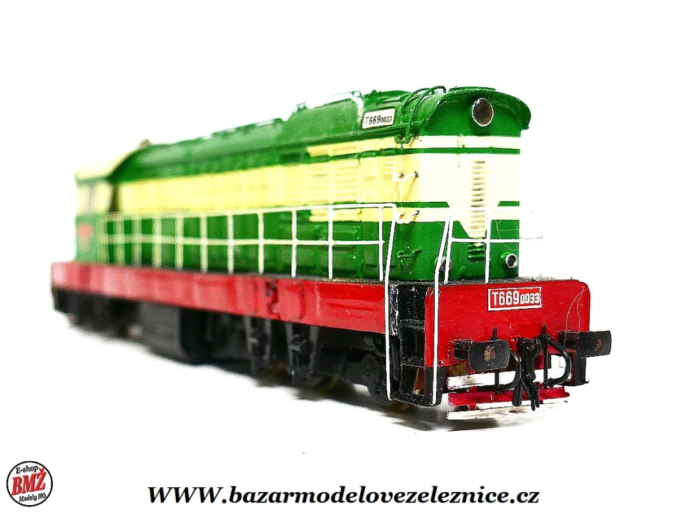Maloserie - DC - Dieselová lokomotiva T 669 0033 ČSD - HO